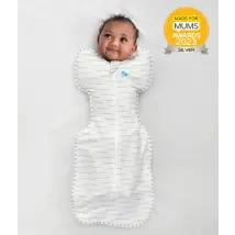 Swaddle Up™ Stage 1 Original Stretch Cotton Dreamer 1 Tog - White
