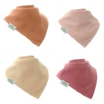 Bandana Dribble Bib Set 4pk