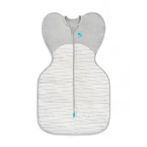 Swaddle Up™ Stage 1 Brushed Fleece 1.5 Tog - North Star White