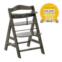 Alpha+ Select Wooden Highchair (6mths+) - Charcoal