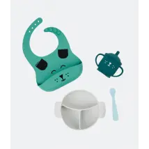 Learn'isy Silicone Feeding Set (6m+) - Dog
