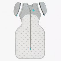 Swaddle Up™ Stage 2 Transition Bag Fleece 1.5 Tog - Mini Cloud