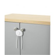 Secret Button Flex Lock