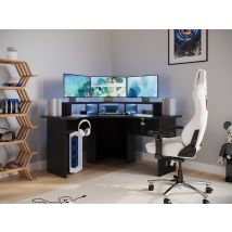Recoil Topaz Compact Corner Gaming Desk