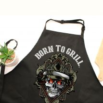 "Born to Grill" - Die Grillschürze für echte Grill-Geborene!