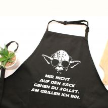 Mir nicht auf den Sack gehen Du sollst, am Grillen ich bin - Grillschürze Motiv 2