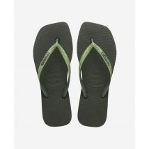 Havaianas mujer chanclas S Square glt fc verde olive, 35/36 / Verde Olive
