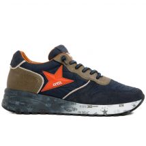 Cetti hombre zapatillas C-1353 ante-estrella marino, 42 / Marino