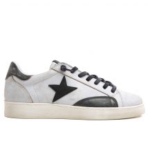 Cetti hombre zapatillas C-1342 aviador blanco, 45 / Blanco