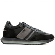 Cetti hombre zapatillas C-1363 ante-sweet negro, 41 / Negro