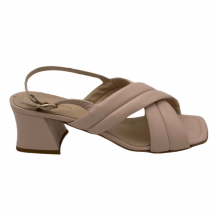 Federica Lancioni Premium mujer sandalias Cipria, 40 / Beige