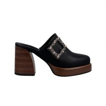 Noa Harmon mujer sandalias Sole 9676-0006 negro, 37 / Negro