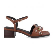 Noa Harmon mujer sandalias Unna 9702-0007 cuero, 38 / Cuero
