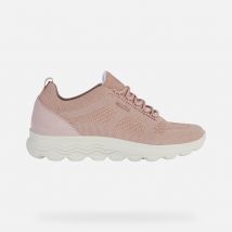 Geox D mujer zapatillas spherica A - knitted tex.rec sue D15NUA 09T22 C8172 rosa, 36 / Rosa