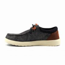 Hey Dude hombre mocasines Wally Grip Wool carbon, 41 / Carbon