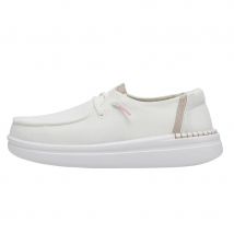 Hey Dude mujer mocasines Wendy Rise spark white, 37 / Spark/White