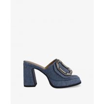 Noa Harmon mujer sandalias de tacon Gloria 9674-0024 jeans, 37 / Jeans