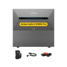 Anker SOLIX Solarbank 2 E1600 Pro All-in-One Speicher für Balkonkraftwerk, by Powerness - 3200Wh / 1 x Smart Meter / Powerness Express (Lieferzeit 7–14 Tage)