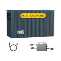 TSUN DCU2000Lite Solarspeicher für Balkonkraftwerke, by Powerness - 2kWh / 1x 800W TSUN Wechselrichter / Powerness Express (Lieferzeit: 5-14 Werktage)