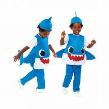 Verkleidung für Kinder Baby Shark Blau 3 Stücke