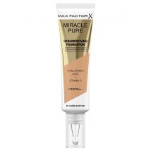 Cremige Make-up Grundierung Max Factor Miracle Pure Nº 45 Warm almond Spf 30 30 ml