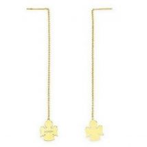 Damenohrringe Amen ANGELI GOLD Sterlingsilber 925