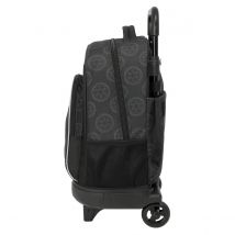 Schulrucksack mit Rädern Star Wars Rebellion Schwarz 33 x 45 x 22 cm