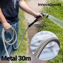 InnovaGoods Reißfester Metallschlauch (30 m)