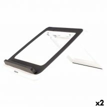 Tablet Ständer Fellowes I-SPIRE Weiß Schwarz 4,2 x 32 x 28,6 cm (2 Stück)