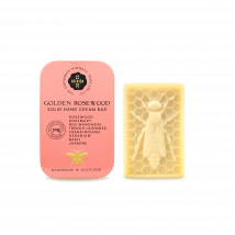Edinburgh Skincare Golden Rosewood Solid Hand Cream Bar