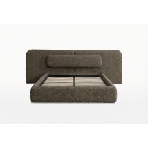 Araco Sleep Nova King Size Bed Porcini