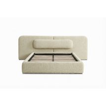 Araco Sleep Nova King Size Bed Vanilla
