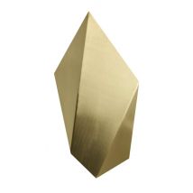 CTO Lighting Abstract Wall Light Satin Brass