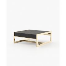 Laskasas ANTHONY Coffee Table Black Ash Veneer Matte