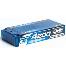 LRP Accu Lipo Shorty HLCG HV 7.6V 4200mAh 120C Graphene 4.1 432273