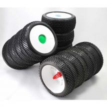 2 x Tiges rangement De Racing pneus 1/8 Vert