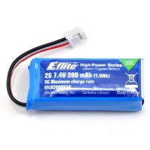 E-flite Accu lipo 200mAh 2S 7.4V 30C EFLB2002S30