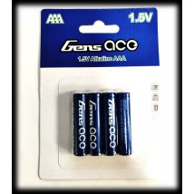 GENS ACE Piles Alcaline R3 AAA 1.5V (x4)