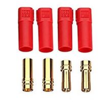 GForce Connecteur XT150 Male + Femelle (x2) Rouge GF-1055-002