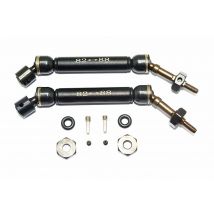 GPM Cardans CVD acier + alu noir arrière (x2) SSLA1277RH-BK