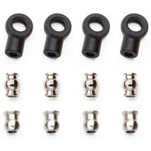 Hobbytech Kit Chappes et Rotule Amortisseur (12Pcs) CRX2 CRX-215