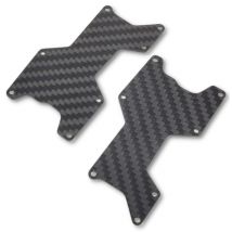 Optima Renfort de triangle Arrière Carbone 2mm (x2) E819 World Spec POHB39