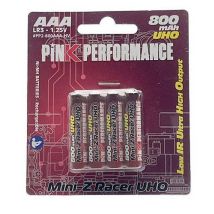 Pink Performance Batterie 800 Mah AAA 1.25V UHO (x4) PP2-800AAA-HV