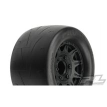 Proline Pneus Prime 2.8 + Jantes Raid 6x30 noir (x2) 10116-10