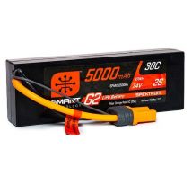 Spektrum Accu lipo Smart G2 2S 7.4v 5000mah 30C Hard Case IC5