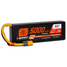Spektrum Accu lipo Smart G2 2S 7.4v 5000mah 50C Hard Case IC3