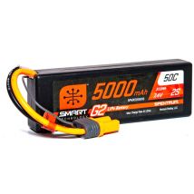 Spektrum Accu lipo Smart G2 2S 7.4v 5000mah 50C Hard Case IC5