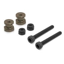 T-Work's Entretoise d'Amortisseur Arrière +5 mm (2Pcs) XB8 TO-240-X-5