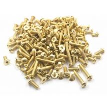 T-Work's Kit complet de Vis Acier Nitride Doré (194pcs) 8ight X Elite GSS-8IGHTX-ELITE