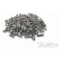 T-Work's Kit de Visserie Titane UFO (133pcs) SRX8 TSSU-SRX8
